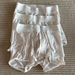 Skims White Boxer Briefs